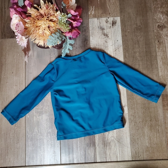 Rashguard And Swim Trunks 2pc Set By Carter's Child Of Mine Size 12m EUC - Picture 12 of 16